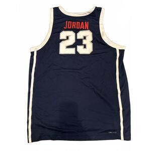 NWT Jordan Howard #23 Basketball Jersey Navy Blue Men's Size Large